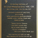 Commemorative or Memorial Plaques Commemorative or Memorial Plaques