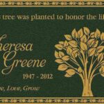 Garden Plaque Garden Dedication Plaques