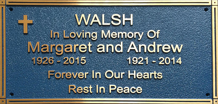 Commemorative Plaques Online