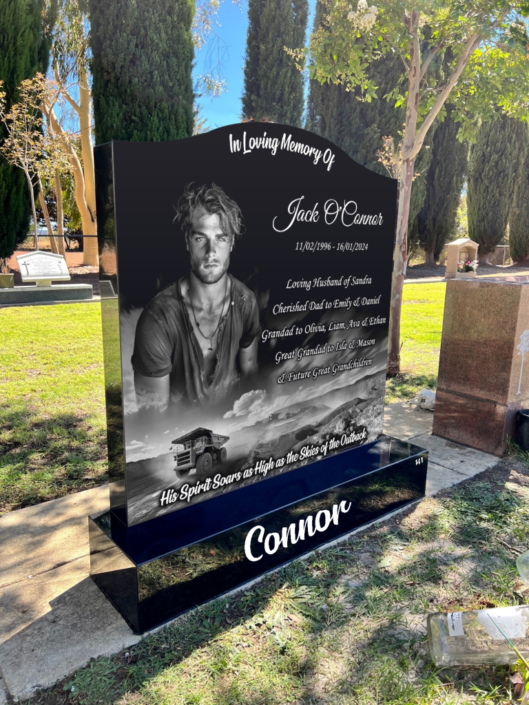 Headstone Gradient Forever Shining: Advanced Headstone Design Solutions