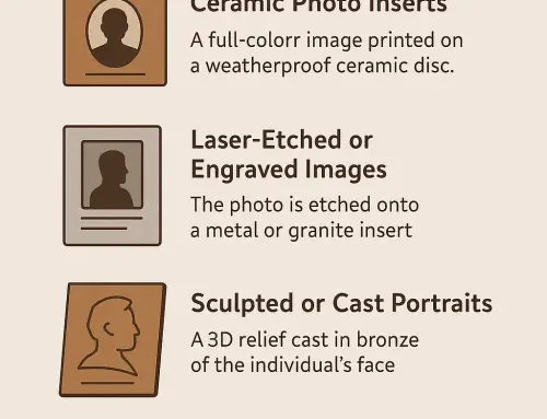 Can Bronze Memorial Plaques Include Photos?