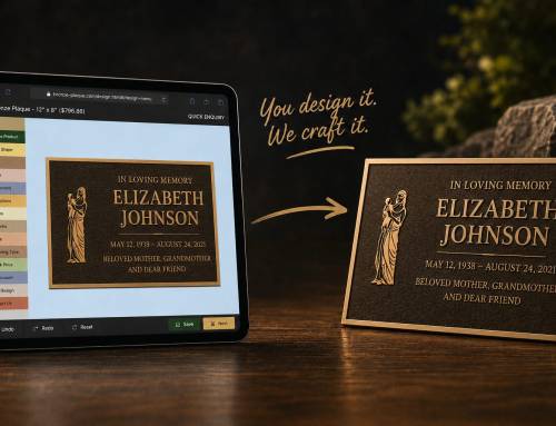 Free Bronze Plaque Design Help with Realistic Mockups