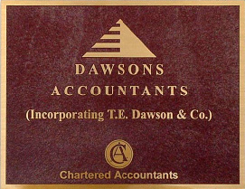 Chartered Accountants - Bronze Plaques